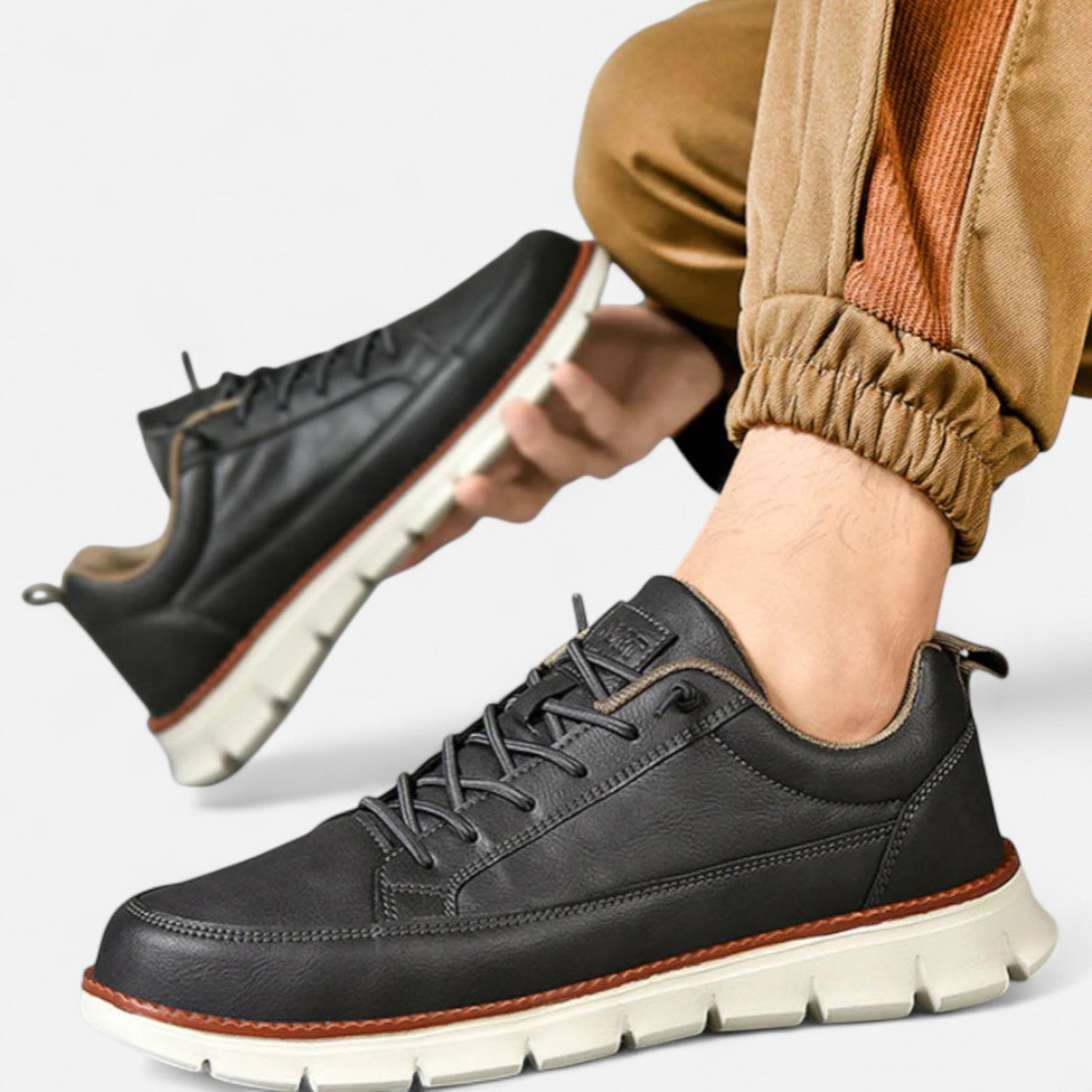 Velmonti Mode | Men’s Classic Leather Comfort Sneakers