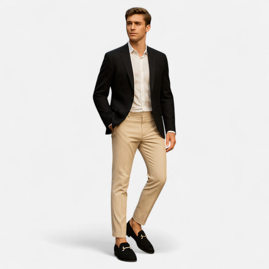 Velmonti Mode | Men’s Classic Suede Bit Loafers