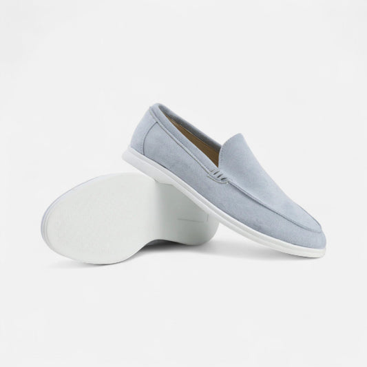 Velmonti Mode | Men’s Riviera Low Suede Slip-On Loafers