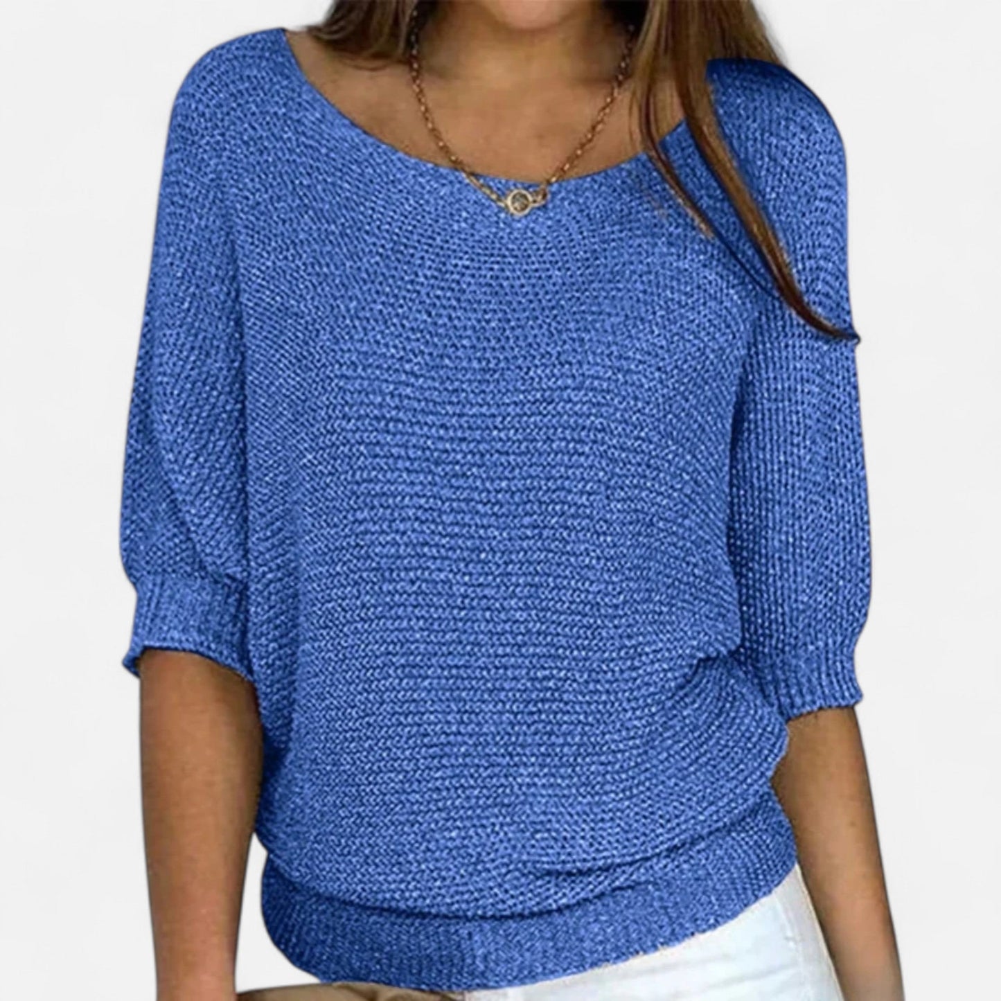 Velmonti Mode | Women’s Soft Knit Elegant Crew Neck Jumper