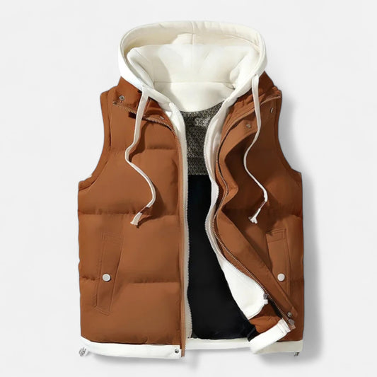 Velmonti Mode | Women’s Lightweight Hooded Puffer Gilet