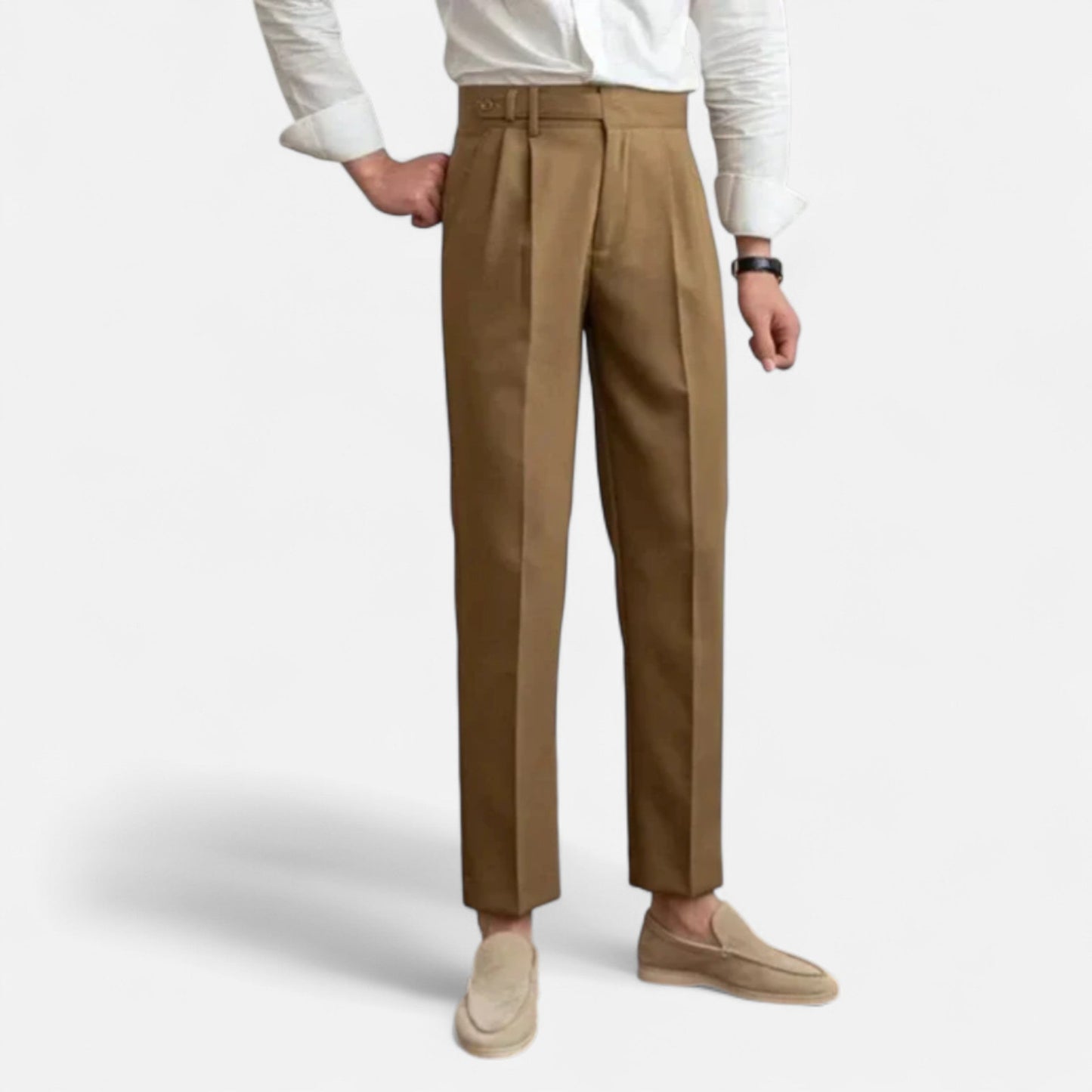Velmonti Mode | Men’s Riviera Pleated Heritage Trousers