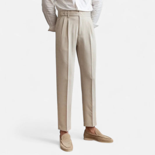 Velmonti Mode | Men’s Riviera Pleated Heritage Trousers