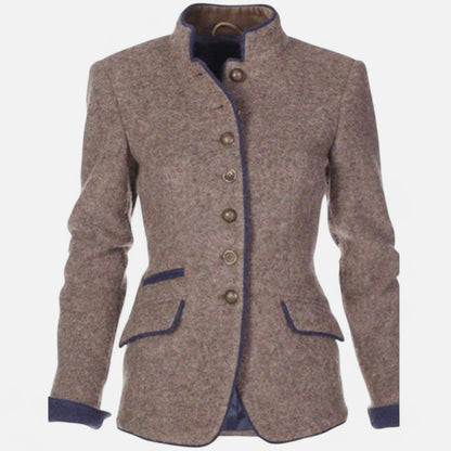 Velmonti Mode | Women’s Elegant Minimalist Long Sleeve Blazer