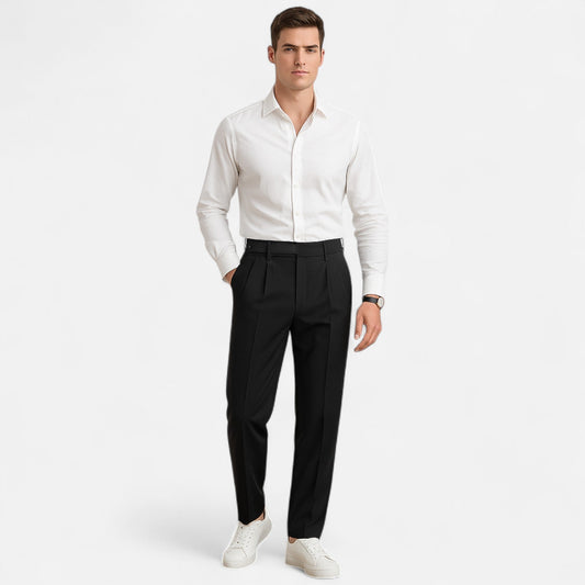 Velmonti Mode | Men’s Riviera Pleated Heritage Trousers