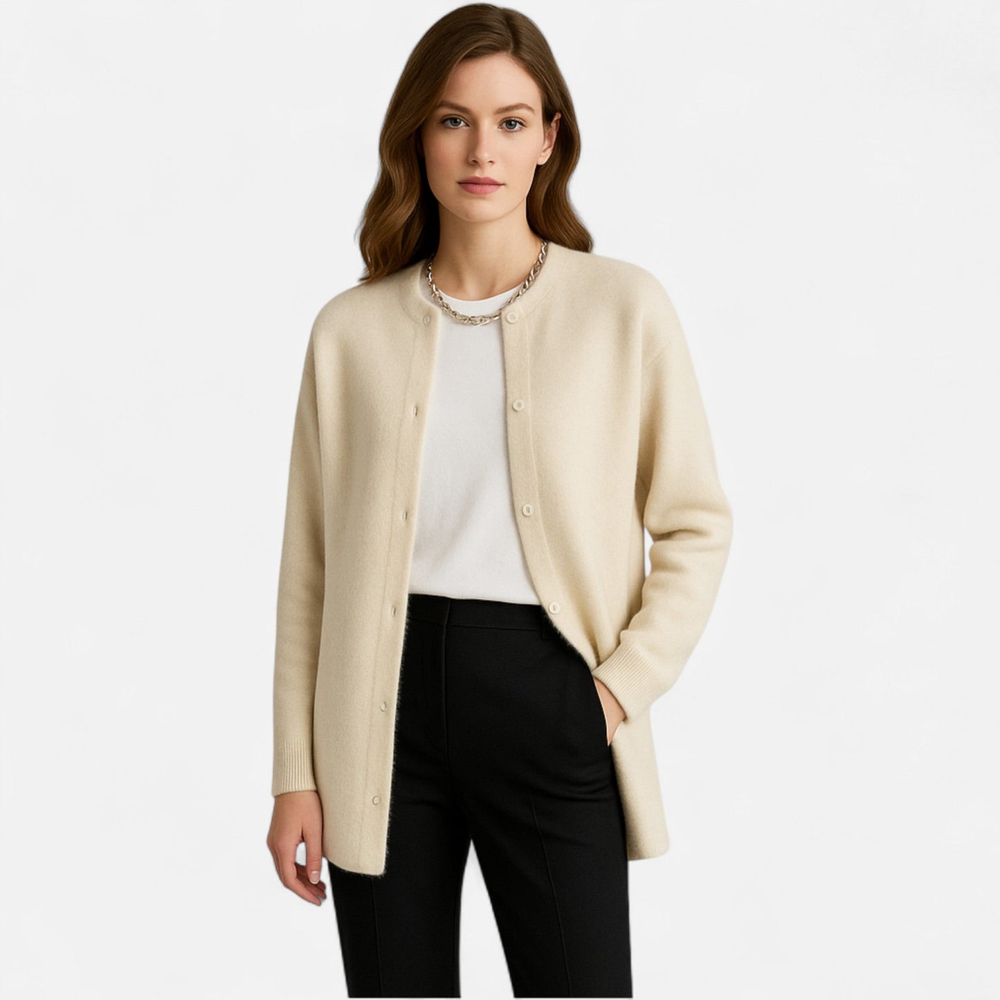 Velmonti Mode | Women’s Relaxed-Fit Autumn Cardigan
