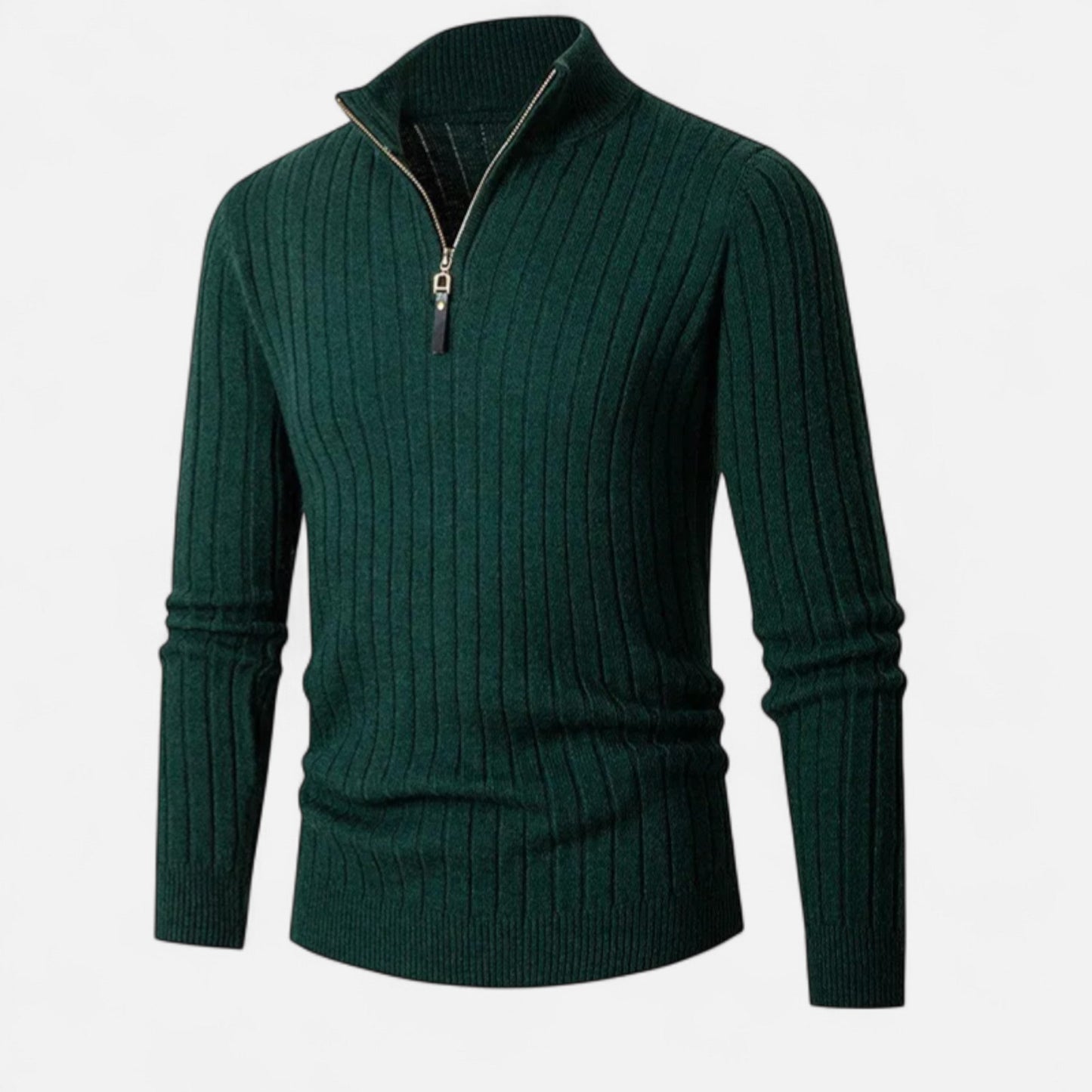 Velmonti Mode | Men’s Cambridge High-Collar Knit Sweater