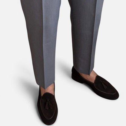 Velmonti Mode | Men’s Savile High-Waisted Pleated Trousers