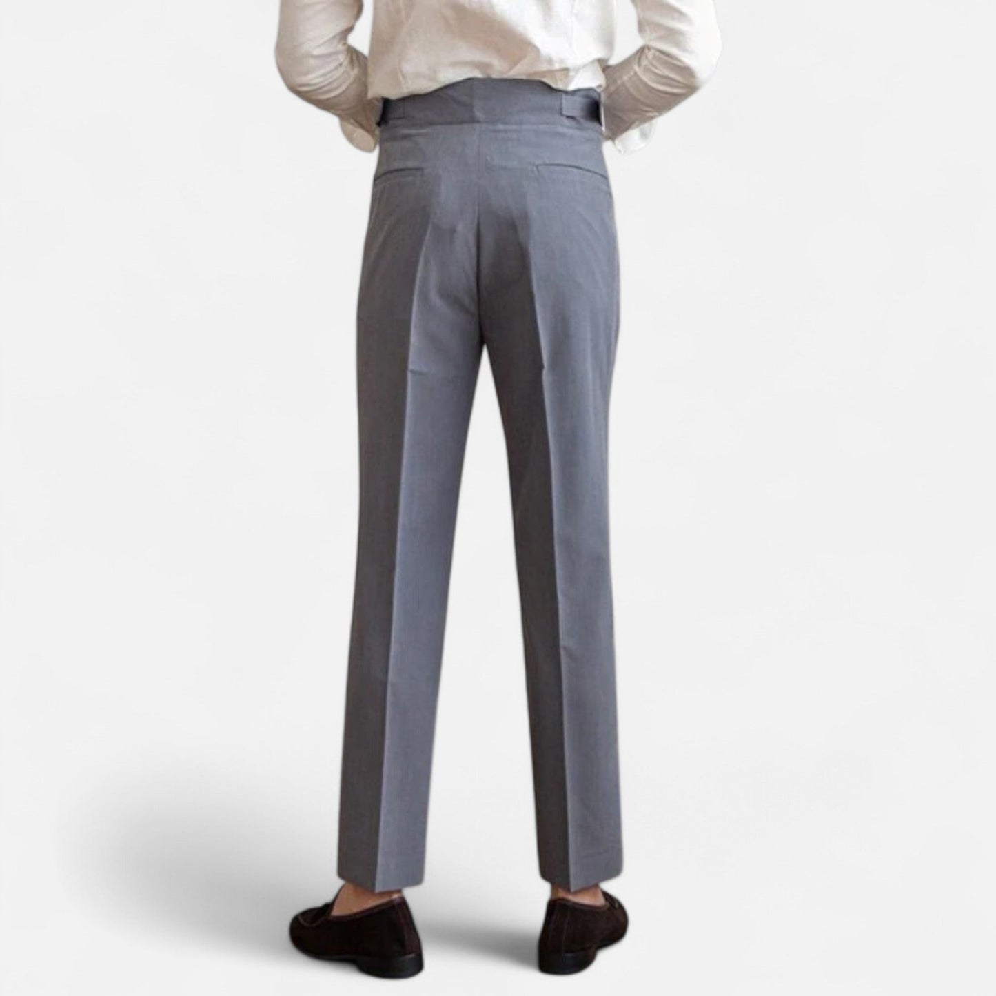 Velmonti Mode | Men’s Savile High-Waisted Pleated Trousers