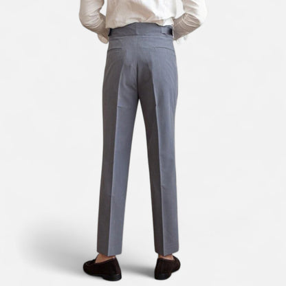 Velmonti Mode | Men’s Savile High-Waisted Pleated Trousers