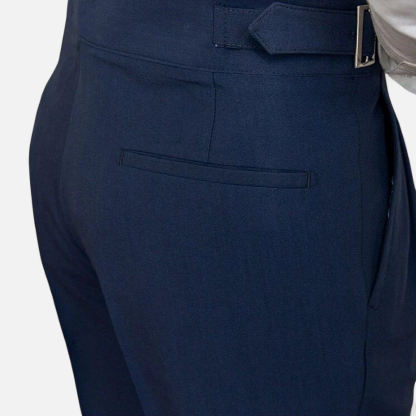 Velmonti Mode | Men’s Savile High-Waisted Pleated Trousers