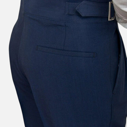 Velmonti Mode | Men’s Savile High-Waisted Pleated Trousers