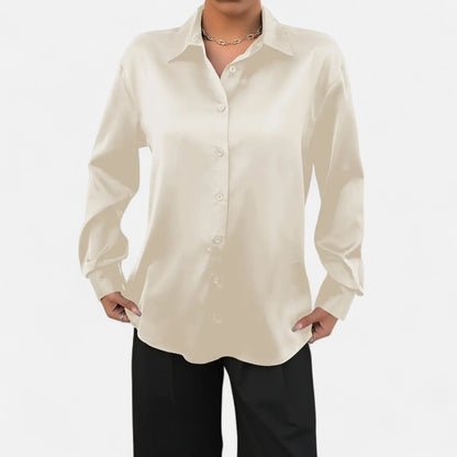 Velmonti Mode | Women's Timeless Satin Blouse