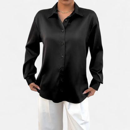 Velmonti Mode | Women's Timeless Satin Blouse