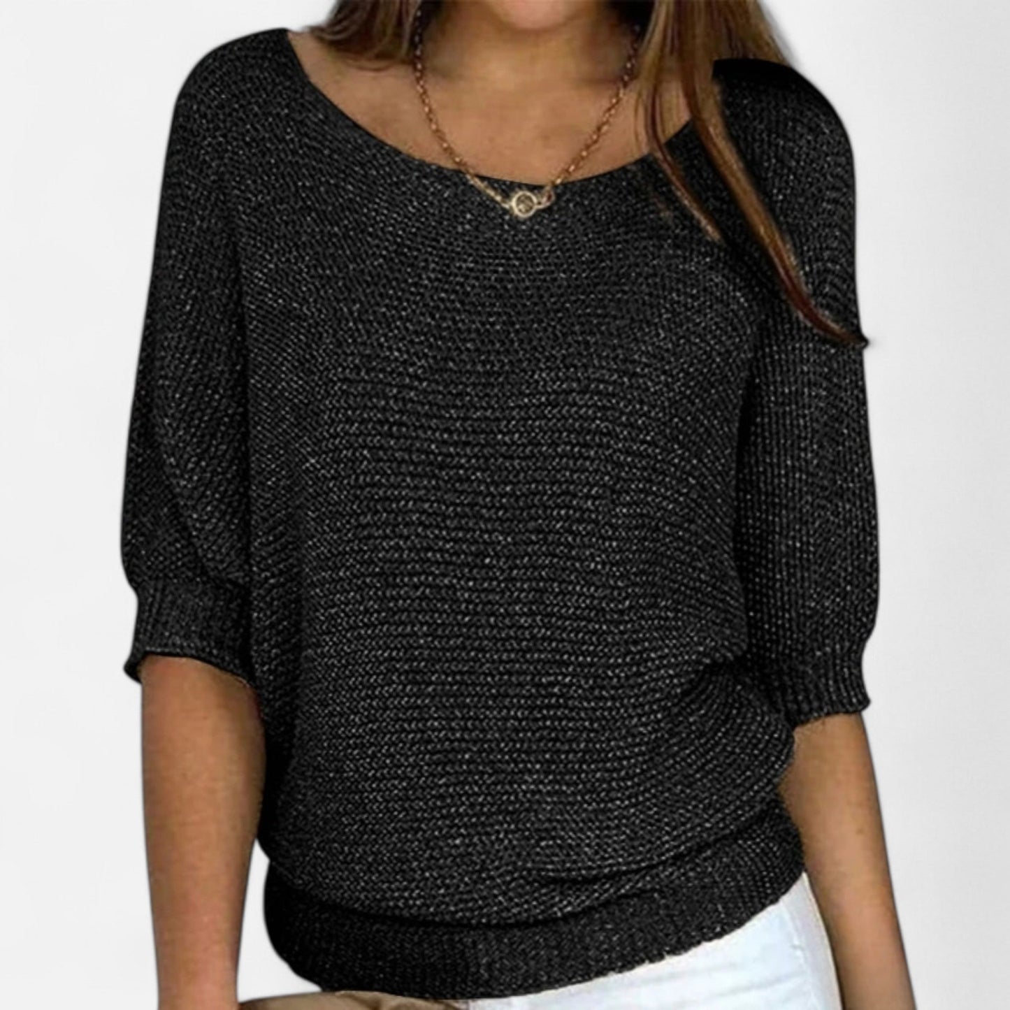 Velmonti Mode | Women’s Soft Knit Elegant Crew Neck Jumper