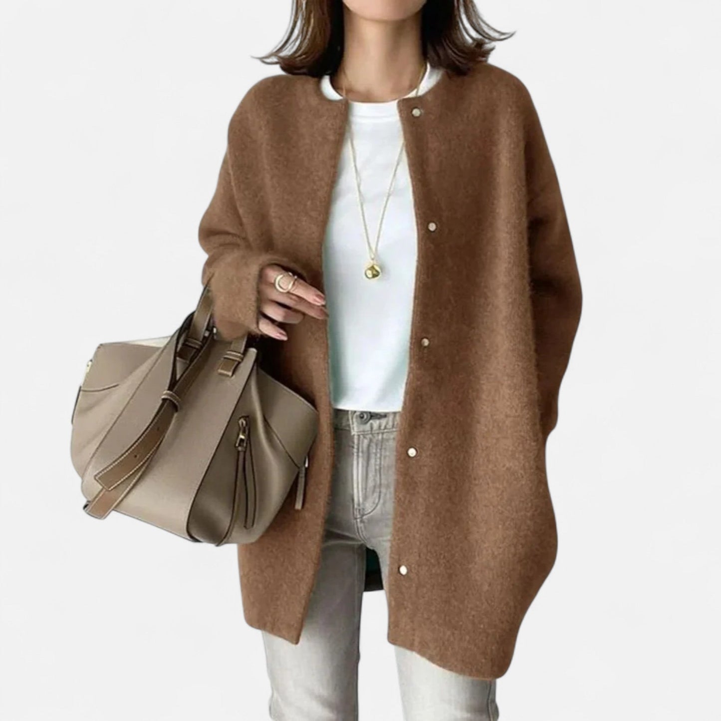 Velmonti Mode | Women’s Relaxed-Fit Autumn Cardigan