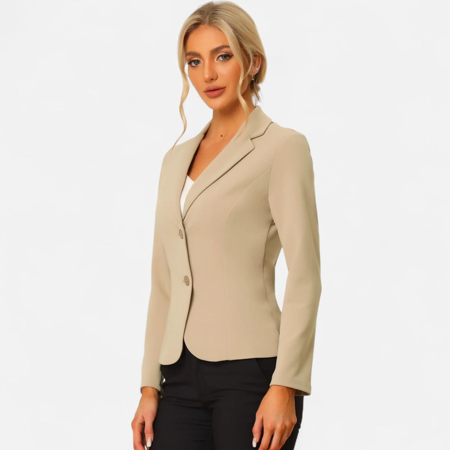 Velmonti Mode | Women’s Stretch Tailored Office Blazer