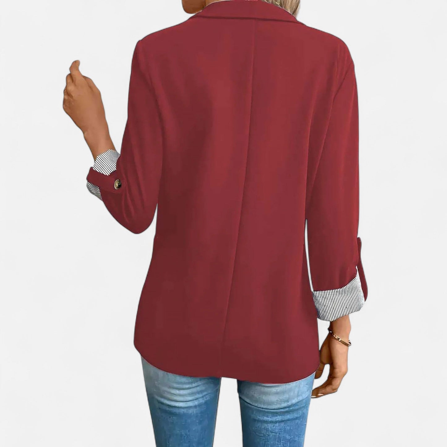 Velmonti Mode | Women’s Relaxed Fit Buttoned Office Blazer