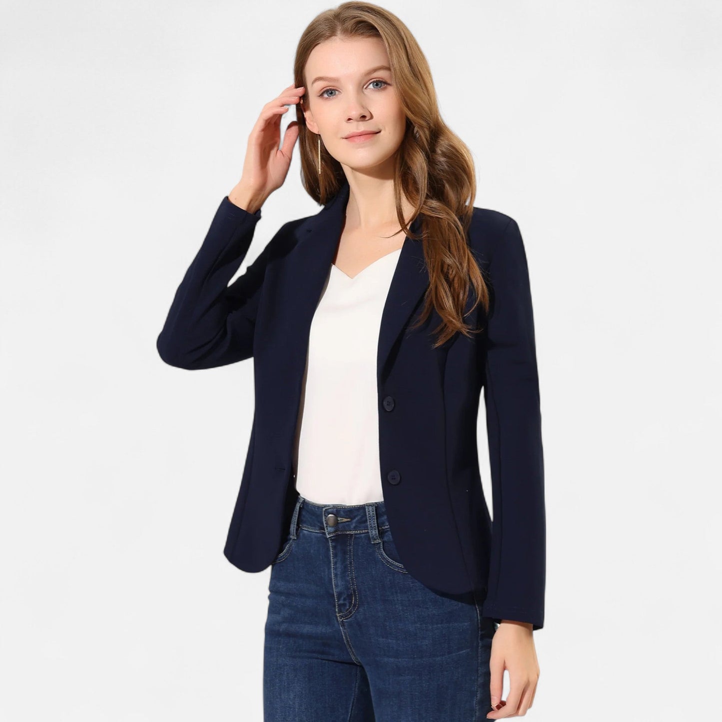 Velmonti Mode | Women’s Stretch Tailored Office Blazer