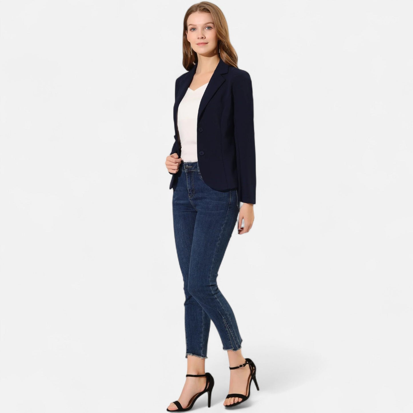 Velmonti Mode | Women’s Stretch Tailored Office Blazer