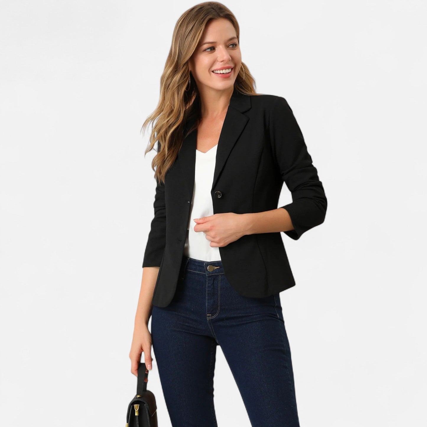 Velmonti Mode | Women’s Stretch Tailored Office Blazer