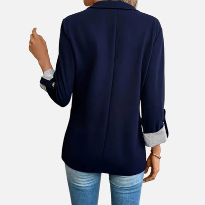 Velmonti Mode | Women’s Relaxed Fit Buttoned Office Blazer