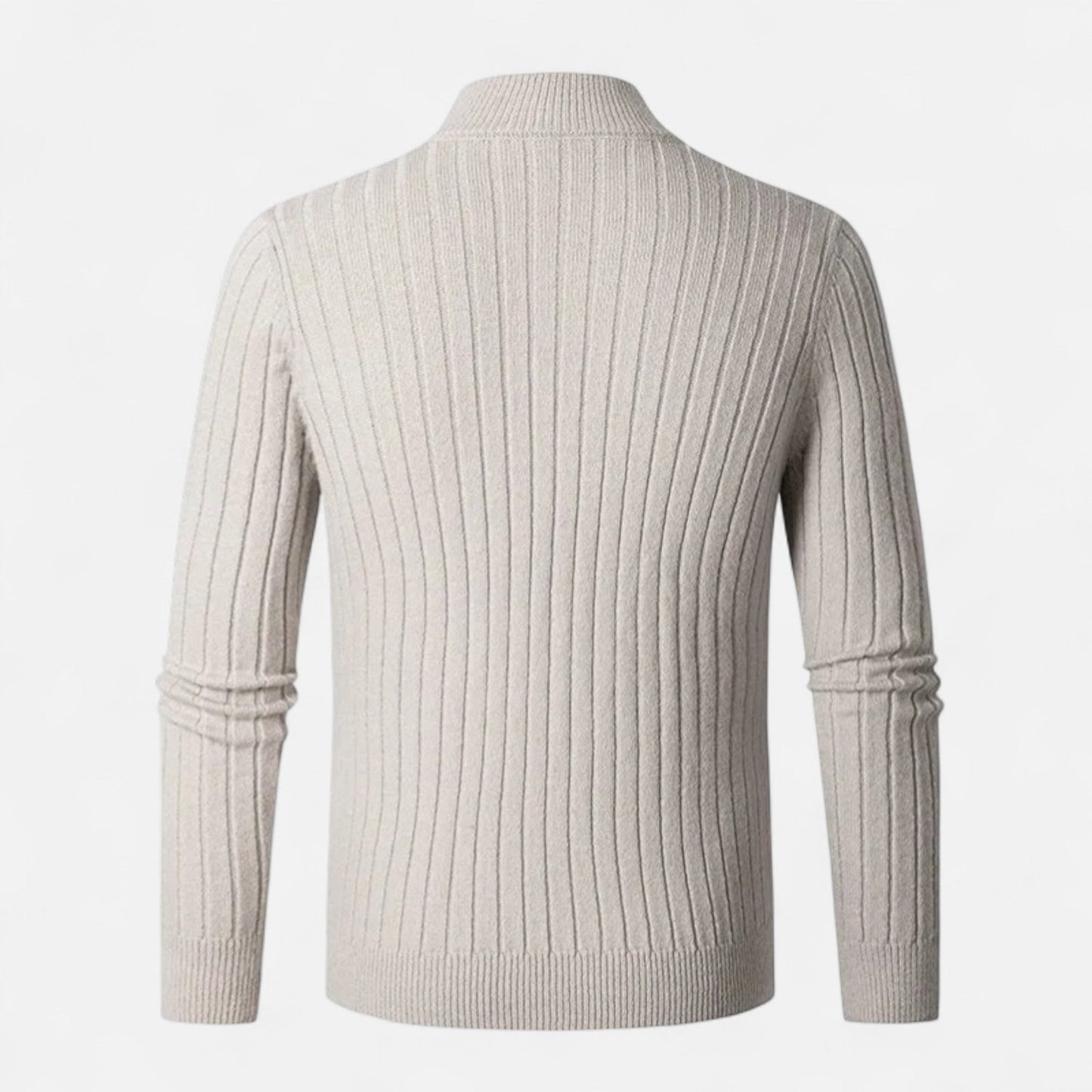 Velmonti Mode | Men’s Cambridge High-Collar Knit Sweater