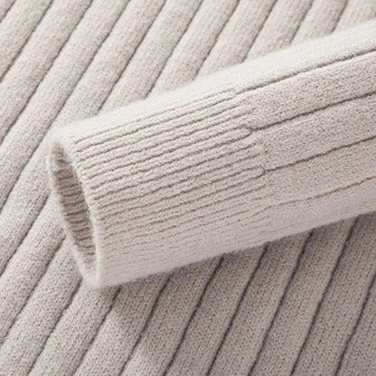 Velmonti Mode | Men’s Cambridge High-Collar Knit Sweater