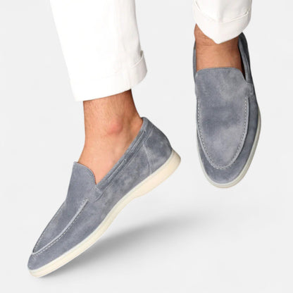 Velmonti Mode | Men’s Heritage Suede Leather Loafers
