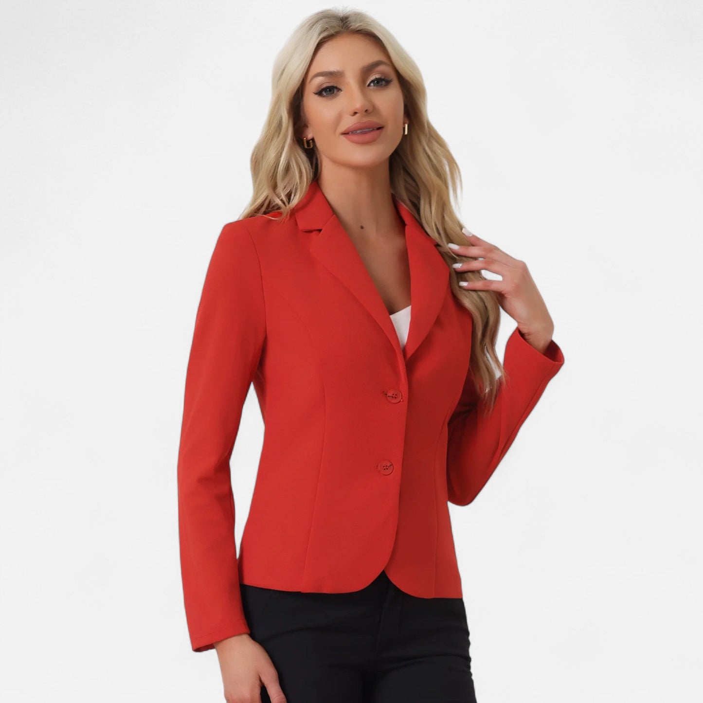Velmonti Mode | Women’s Stretch Tailored Office Blazer